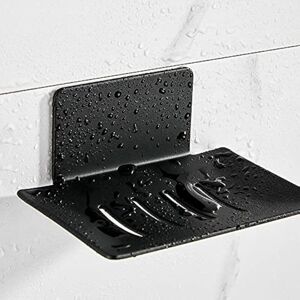 Ccykxa - Wall Mounted Soap Dish No Drilling Stainless Steel Shower Soap Holder Self-Adhesive inox Soap Holder for Storing Sponges Brushes Soap for Ccykxa - Wall Mounted Soap Dish No Drilling Stainless Steel Shower Soap Holder Self-Adhesive inox Soap Holder for Storing Sponges Brushes Soap for