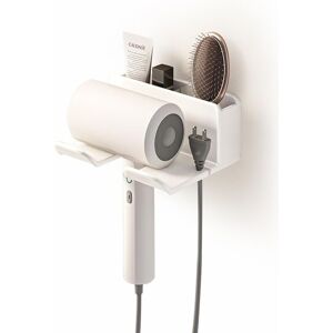 Ccykxa - a White Hair Dryer Holder, Wall Mounted Hair Dryer Holder No Drilling, Bathroom Storage with abs Storage and Cable Management for Bathroom Ccykxa - a White Hair Dryer Holder, Wall Mounted Hair Dryer Holder No Drilling, Bathroom Storage with abs Storage and Cable Management for Bathroom