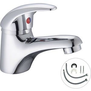 BUYAPARCEL Cloakroom Basin Mixer Tap Chrome Basin Sink Mono Bathroom Faucet + Fixings BUYAPARCEL Cloakroom Basin Mixer Tap Chrome Basin Sink Mono Bathroom Faucet + Fixings