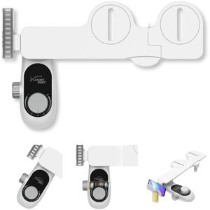 COOCHEER Cold Water Toilet Bidet, Portable Bidet for Toilet, Non-Electric Bidet Sprayer, Toilet Bidet Cleaner, Adjustable Pressure Toilet Bidet COOCHEER Cold Water Toilet Bidet, Portable Bidet for Toilet, Non-Electric Bidet Sprayer, Toilet Bidet Cleaner, Adjustable Pressure Toilet Bidet