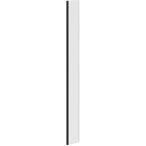 Colore - 8mm Clear Glass Matt Black 1850mm x 215mm Walk In Fixed Return Shower Screen Colore - 8mm Clear Glass Matt Black 1850mm x 215mm Walk In Fixed Return Shower Screen