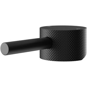 Colore - Matt Black Industrial Style Mono Basin Mixer Full Knurled Tap Head Colore - Matt Black Industrial Style Mono Basin Mixer Full Knurled Tap Head