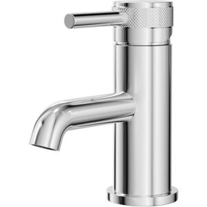 Colore - Round Polished Chrome Mono Basin Mixer with Half Knurled Tap Head Colore - Round Polished Chrome Mono Basin Mixer with Half Knurled Tap Head