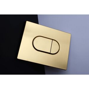 COOCHEER Compatible with grohe flush panel water tank push plate brushed gold 37624GN0 COOCHEER Compatible with grohe flush panel water tank push plate brushed gold 37624GN0