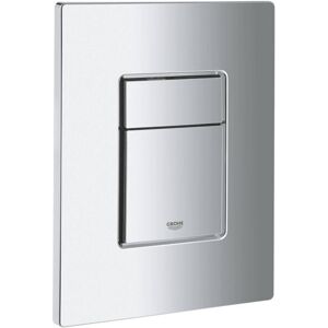 COOCHEER Compatible with grohe flush panel water tank push plate silver 38966000 COOCHEER Compatible with grohe flush panel water tank push plate silver 38966000