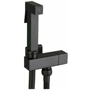 Cyslmuk - Complete set of brass toilet shower, black, for personal hygiene and increased comfort Cyslmuk - Complete set of brass toilet shower, black, for personal hygiene and increased comfort