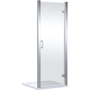 Balterley - Contemporary 8mm Glass Reversible Hinged Shower Door, 900mm, Chrome Balterley - Contemporary 8mm Glass Reversible Hinged Shower Door, 900mm, Chrome