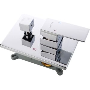 Dewdat - Copper Concealed Shower Switch Valve Hot & Cold 2 Functions Shower Mixer Valve Control Switch Bathroom Wall Mounted Faucet Valve Dewdat - Copper Concealed Shower Switch Valve Hot & Cold 2 Functions Shower Mixer Valve Control Switch Bathroom Wall Mounted Faucet Valve