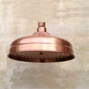 AIPERQ Copper Shower Head, 8 Inch Rainfall Shower Head, 304 Stainless Steel Shower Head, Antique Rain Shower Head, 20 x 20 cm Rainfall Shower Head AIPERQ Copper Shower Head, 8 Inch Rainfall Shower Head, 304 Stainless Steel Shower Head, Antique Rain Shower Head, 20 x 20 cm Rainfall Shower Head