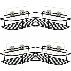 Hoopzi - Corner Shower Caddy storage Bathroom Organizer Storage, Shower Organiser Rack Bathroom Corner Shelves No Drilling Stainless Steel (2 Packs) Hoopzi - Corner Shower Caddy storage Bathroom Organizer Storage, Shower Organiser Rack Bathroom Corner Shelves No Drilling Stainless Steel (2 Packs)