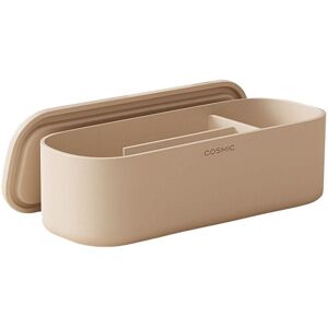 COSMIC Bathroom Organiser, Storage Box, Wall/Freestanding, With Lid, Sand, ALIFE Collection COSMIC Bathroom Organiser, Storage Box, Wall/Freestanding, With Lid, Sand, ALIFE Collection