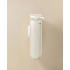 COSMIC Wall Mounted Soap Dispenser, 185ml Capacity, White, Geyser Collection COSMIC Wall Mounted Soap Dispenser, 185ml Capacity, White, Geyser Collection