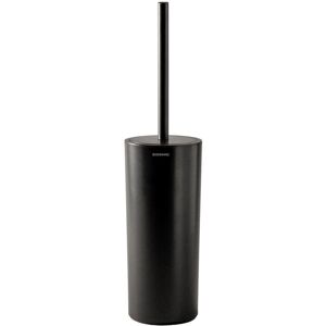 COSMIC Toilet brush Matt black, Wall/Freestanding Self-Adhesive Start Collection COSMIC Toilet brush Matt black, Wall/Freestanding Self-Adhesive Start Collection