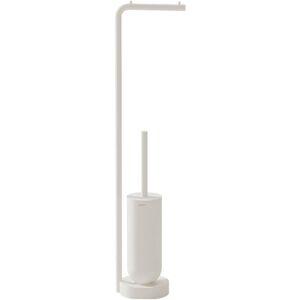 COSMIC Toilet brush with Toilet roll holder, Matt white, GEYSER Collection COSMIC Toilet brush with Toilet roll holder, Matt white, GEYSER Collection