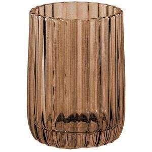 COSMIC Toothbrush Holder, Tumbler, Resistant Glass, Ambar rose, Lido Collection COSMIC Toothbrush Holder, Tumbler, Resistant Glass, Ambar rose, Lido Collection