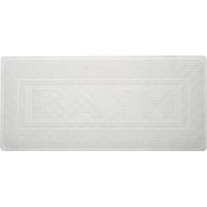 Croydex - bath Rubber Non-Slip Bath Mat 34 x 74cm - White or Grey Croydex - bath Rubber Non-Slip Bath Mat 34 x 74cm - White or Grey