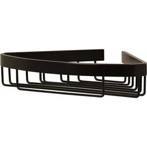 Croydex - Large Corner Shower Caddy Bathroom Organiser Basket in Matte Black Croydex - Large Corner Shower Caddy Bathroom Organiser Basket in Matte Black