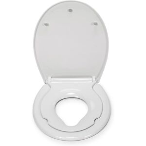 Croydex - Round Family Toilet Seat with Soft Close & Quick Release - Lomond Croydex - Round Family Toilet Seat with Soft Close & Quick Release - Lomond