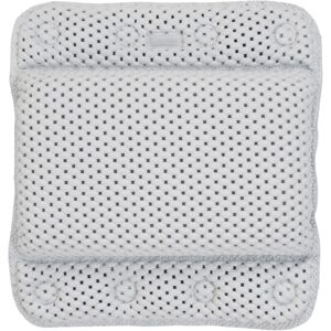 Non Slip Bath Pillow with Suction Cups and Cushioned Comfortable Head Rest - Teviot - Croydex Non Slip Bath Pillow with Suction Cups and Cushioned Comfortable Head Rest - Teviot - Croydex