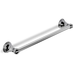Croydex - Chrome Bathroom Towel Rail, Straight Single Towel Holder - Westminster Croydex - Chrome Bathroom Towel Rail, Straight Single Towel Holder - Westminster