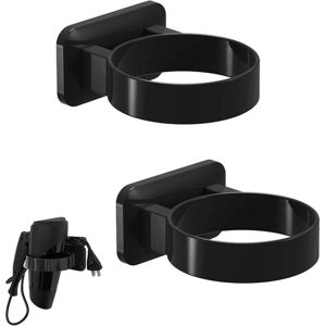 Csparkv - 2 Pcs Hair Dryer Holder, No Drilling Hair Dryer Holder, Self Adhesive Hair Dryer Holder, Hair Dryer Bracket, Wall Mounted Hair Dryer Holder Csparkv - 2 Pcs Hair Dryer Holder, No Drilling Hair Dryer Holder, Self Adhesive Hair Dryer Holder, Hair Dryer Bracket, Wall Mounted Hair Dryer Holder
