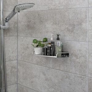 CSPARKV 2pcs Stainless Steel Shower Caddy - Shower Basket Shower Shelf Bath Shelf with Drain Channels Convenient for Drilling for Bathroom and Kitchen CSPARKV 2pcs Stainless Steel Shower Caddy - Shower Basket Shower Shelf Bath Shelf with Drain Channels Convenient for Drilling for Bathroom and Kitchen