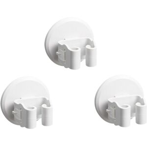 Csparkv - 3Pcs Mop Broom Clips Broom Holder Suction Cup Gripper Csparkv - 3Pcs Mop Broom Clips Broom Holder Suction Cup Gripper