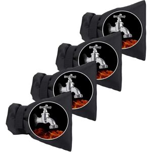 Csparkv - 4pcs Outdoor Faucet Cover, Winter Faucet Protection, Waterproof Faucet Antifreeze Cover, Faucet Winter Protection Shell, for Winter Frost Csparkv - 4pcs Outdoor Faucet Cover, Winter Faucet Protection, Waterproof Faucet Antifreeze Cover, Faucet Winter Protection Shell, for Winter Frost
