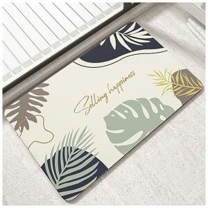 Csparkv - Non-slip Bath Mat - 40 x 60 cm - Absorbent - Quick Drying - Non-slip - Washable - Absorbent - Modern White Csparkv - Non-slip Bath Mat - 40 x 60 cm - Absorbent - Quick Drying - Non-slip - Washable - Absorbent - Modern White