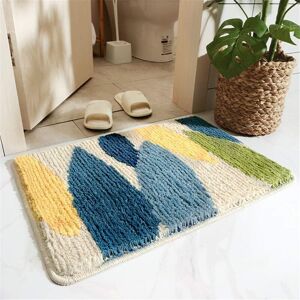 Csparkv - Non-Slip Bath Mat, Absorbent Microfiber Safety Bathroom Carpets Machine Washable Doormats for Bathroom Kitchen, Bedroom Csparkv - Non-Slip Bath Mat, Absorbent Microfiber Safety Bathroom Carpets Machine Washable Doormats for Bathroom Kitchen, Bedroom