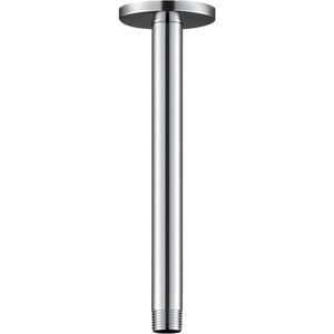 CSPARKV Shower Arm with 30cm Universal Ceiling Mount Shower Arm for Fixed Shower Head and Rain Shower Head Chrome CSPARKV Shower Arm with 30cm Universal Ceiling Mount Shower Arm for Fixed Shower Head and Rain Shower Head Chrome