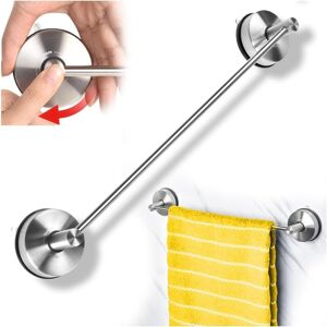 CSPARKV Suction Cup Towel Bar 42.8cm Bathroom Towel Holder Stainless Steel Suction Cup Kitchen Dish Towel Ring Holder Wall Mounted Suction Cup Shower Towel CSPARKV Suction Cup Towel Bar 42.8cm Bathroom Towel Holder Stainless Steel Suction Cup Kitchen Dish Towel Ring Holder Wall Mounted Suction Cup Shower Towel