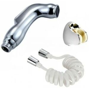 Csparkv - Toilet Bidet Sprayer,Multi-function Handheld Shower Bidet,Press Type Spray Gun,One-button Water Discharge(with 1.5m Spring Tube+Perforated Csparkv - Toilet Bidet Sprayer,Multi-function Handheld Shower Bidet,Press Type Spray Gun,One-button Water Discharge(with 1.5m Spring Tube+Perforated