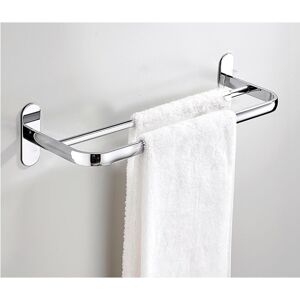 Csparkv - Double Towel Bar, 40cm SUS304 Punch-Free, Wall Mounted Towel Bar for Bathroom, Polished Stainless Steel 2-Bar Wall Mounted Towel Bar, Csparkv - Double Towel Bar, 40cm SUS304 Punch-Free, Wall Mounted Towel Bar for Bathroom, Polished Stainless Steel 2-Bar Wall Mounted Towel Bar,