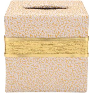 Tlily - Durable Room Car pu Leather Square Tissue Box Paper Holder Case Cover NapkinColor:White clouds ,Size: 13.8 13.8 13cm Tlily - Durable Room Car pu Leather Square Tissue Box Paper Holder Case Cover NapkinColor:White clouds ,Size: 13.8 13.8 13cm