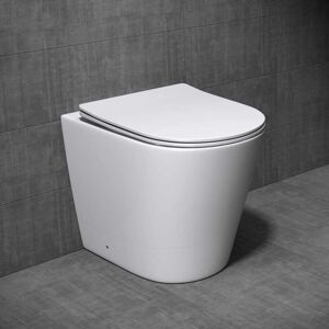 Durovin Bathrooms Aachen 3178 Back To Wall Toilet - Rimless, Soft Close Seat Durovin Bathrooms Aachen 3178 Back To Wall Toilet - Rimless, Soft Close Seat
