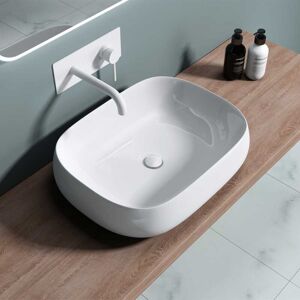 Durovin Bathrooms - Ceramic Basin - Countertop Rectangular Washing Bowl sink 560 x 440 x 155mm Durovin Bathrooms - Ceramic Basin - Countertop Rectangular Washing Bowl sink 560 x 440 x 155mm