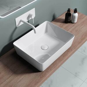 Durovin Bathrooms - Countertop Sink Vessel - Rectangular Thin Rim 485 x 375 x 135mm Durovin Bathrooms - Countertop Sink Vessel - Rectangular Thin Rim 485 x 375 x 135mm