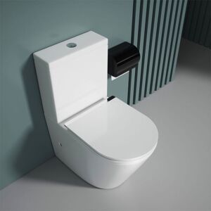 Durovin Bathrooms - Close Coupled Toilet With Soft Close Seat And Cistern - Rimless Technology Durovin Bathrooms - Close Coupled Toilet With Soft Close Seat And Cistern - Rimless Technology