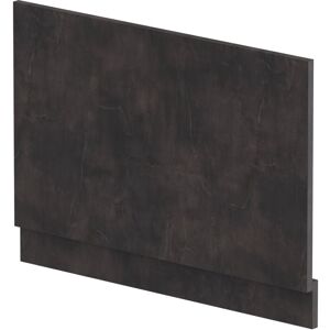 Balterley - 800mm Edge/Power Straight End Bath Panel & Plinth - Textured Matt Metallic Slate Balterley - 800mm Edge/Power Straight End Bath Panel & Plinth - Textured Matt Metallic Slate