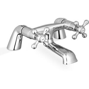Buyaparcel - Edwardian Traditional Deck Mounted Chrome Bath Filler Mixer Tap Buyaparcel - Edwardian Traditional Deck Mounted Chrome Bath Filler Mixer Tap