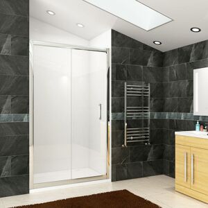 1000mm Sliding Shower Door Modern Bathroom 8mm Easy Clean Glass Shower Enclosure Cubicle Door - Elegant 1000mm Sliding Shower Door Modern Bathroom 8mm Easy Clean Glass Shower Enclosure Cubicle Door - Elegant