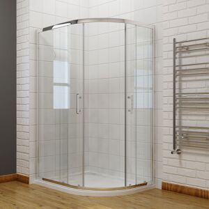 1000x800mm Right Offset Shower Door 6mm Nano Coated Glass Wet Room Shower Cabin with Tray and Waste Trap - Elegant 1000x800mm Right Offset Shower Door 6mm Nano Coated Glass Wet Room Shower Cabin with Tray and Waste Trap - Elegant