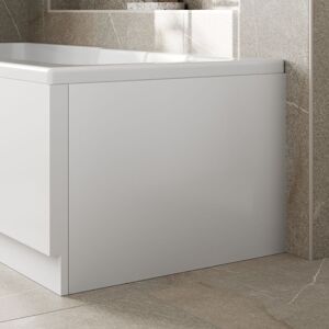 Aquari - Essentials White Acrylic Bath End Panel for Straight Square Baths 700-750mm Aquari - Essentials White Acrylic Bath End Panel for Straight Square Baths 700-750mm