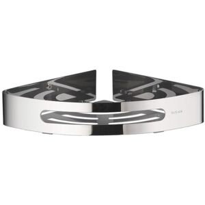 MUMU Exclusive Stainless Steel Shower Basket Bath Shelf Bathroom Shower Tray Wall Corner Shelf Holder (Stainless Steel, 1 Tier) MUMU Exclusive Stainless Steel Shower Basket Bath Shelf Bathroom Shower Tray Wall Corner Shelf Holder (Stainless Steel, 1 Tier)