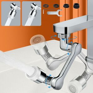 Dewdat - Faucet Aerator, 1080° Rotatable Universal Faucet Extender, Two Water Outlet Methods, Solid Brass, Water Saving Filter, Aerator for Kitchen Dewdat - Faucet Aerator, 1080° Rotatable Universal Faucet Extender, Two Water Outlet Methods, Solid Brass, Water Saving Filter, Aerator for Kitchen