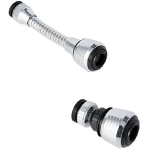 SJQKA Faucet Aerator Extension Tube (2 Pack), 360° Rotatable Kitchen Faucet Aerator, Water Saving, Fits Most Kitchen and Bathroom Faucets. SJQKA Faucet Aerator Extension Tube (2 Pack), 360° Rotatable Kitchen Faucet Aerator, Water Saving, Fits Most Kitchen and Bathroom Faucets.