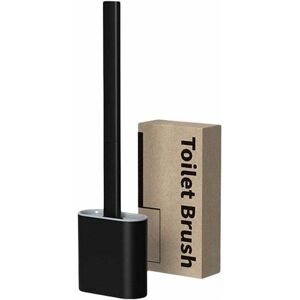 Flex Silicone Toilet Brush with Holder, Deep Clean Toilet Brush with Non-Slip Plastic Handle, Bendable Bowl Head for Cleaning Toilet Corner - Alwaysh Flex Silicone Toilet Brush with Holder, Deep Clean Toilet Brush with Non-Slip Plastic Handle, Bendable Bowl Head for Cleaning Toilet Corner - Alwaysh