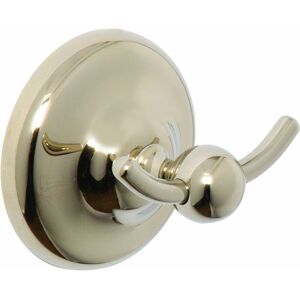 Croydex - Flexi-Fix Gold Double Robe & Towel Hook - Grosvenor Croydex - Flexi-Fix Gold Double Robe & Towel Hook - Grosvenor