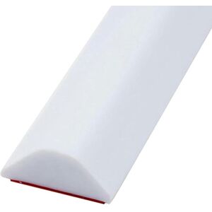 CYSLMUK Foldable Bathroom Water Stopper Flood Barrier Rubber Water Dam Wet Room Floor Barrier Shower Threshold Water Guard (Color : White, Size : 1m/39in) CYSLMUK Foldable Bathroom Water Stopper Flood Barrier Rubber Water Dam Wet Room Floor Barrier Shower Threshold Water Guard (Color : White, Size : 1m/39in)